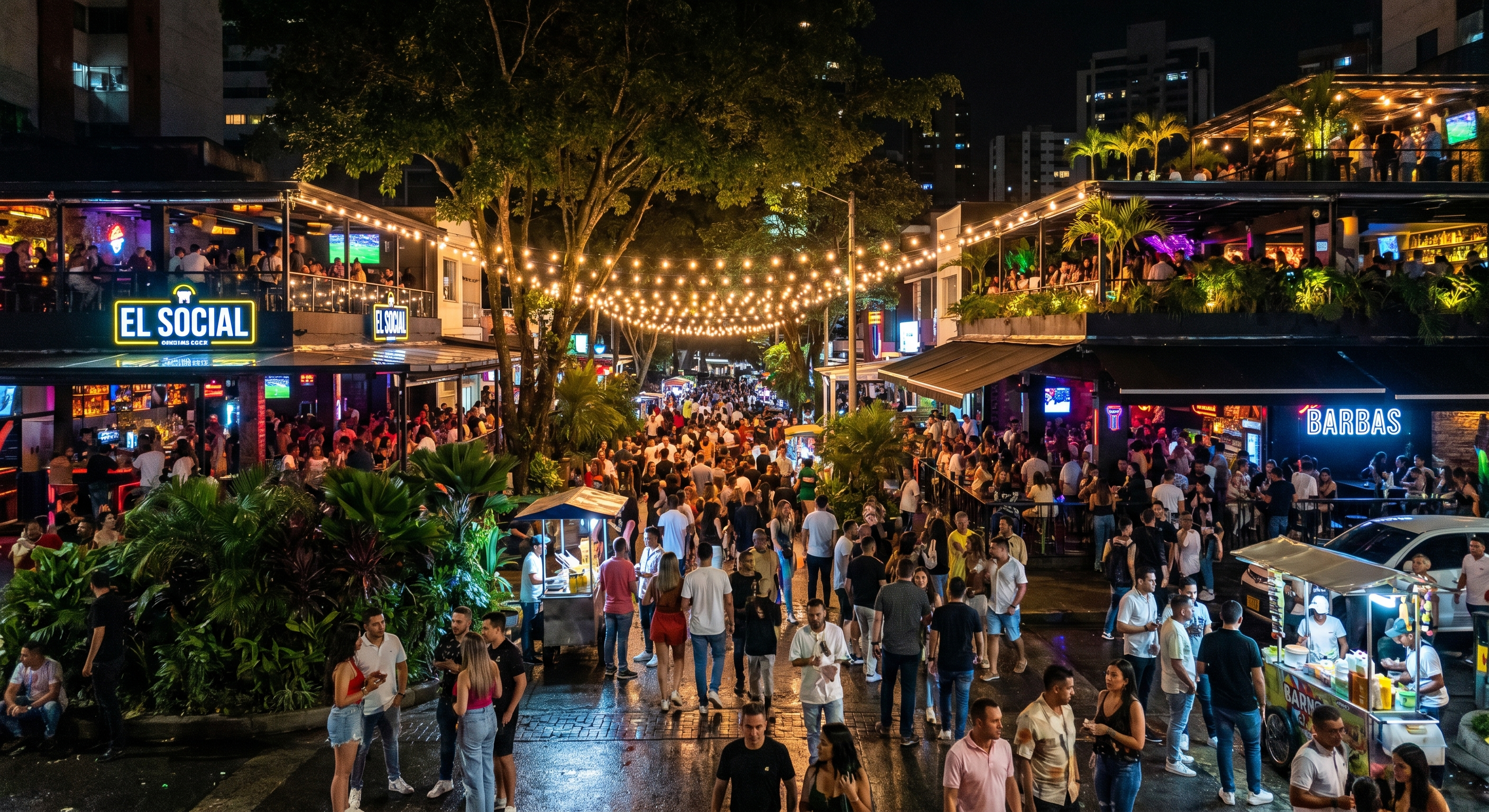 Experience Parque Lleras Nightlife